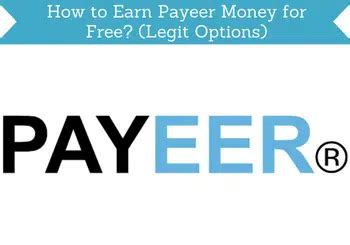 3 Legit Ways To Earn Free Payeer Money (If You .